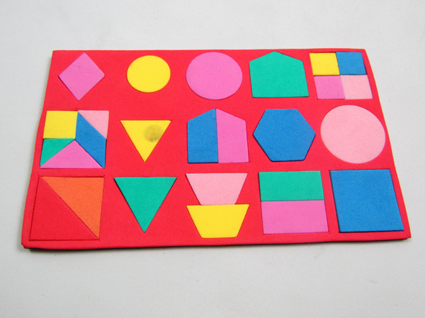 几何拼图，91免费高清视频教学拼图